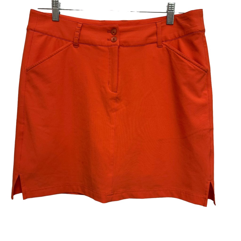 Nwt Callaway Golf Skirt With Built In Shorts Color Papaya Size 10 Athletic Sport